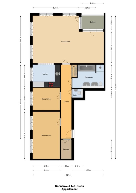 mediumsize floorplan